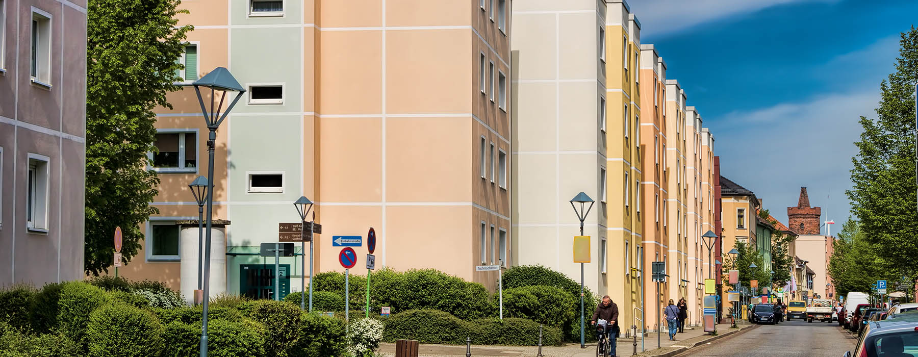 Mehrfamilienhäuser in urbaner Lage